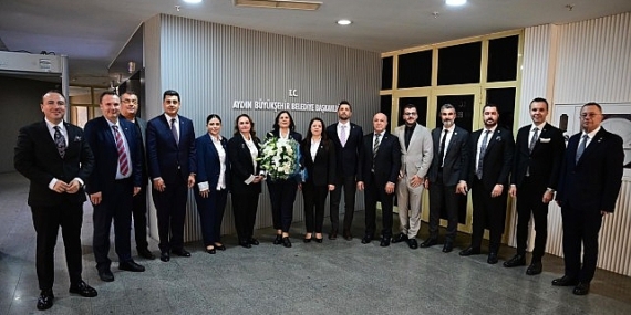 Başkan Çerçioğlu’na Aydın Sanayi Odası’ndan Ziyaret