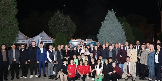 Başkan Şadi Özdemir Akçalar’da vatandaşlarla buluştu