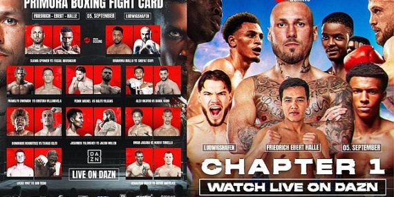 ‘Chapter One – Fight Night’ Ludwigshafen’da boksseveerleri buluşturdu