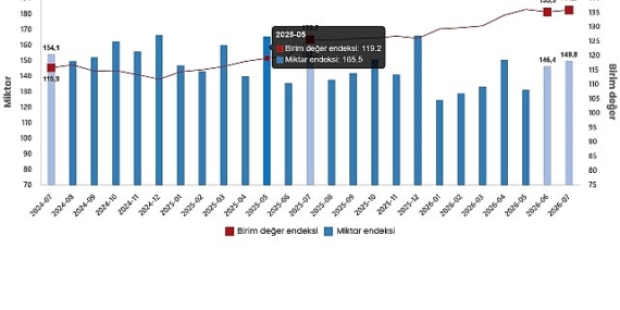 Dış Ticaret Endeksleri, Temmuz 2026