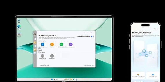 HONOR işletim sistemi duvarlarını  yıkıyor: HONOR Connect