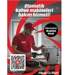 MediaMarkt Türkiye’den evde otomatik kahve makinesi bakım hizmeti!
