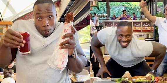 Sosyal medya fenomeni Big Groove İstanbul’da kebap ziyafetiyle dans etti