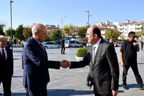 TBMM Başkanı Numan Kurtulmuş, Konya Büyükşehir Belediye Başkanı Uğur İbrahim Altay’ı Ziyaret Etti