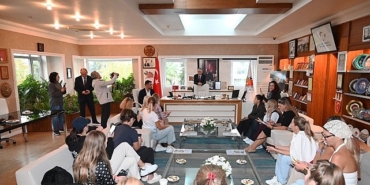 Yabancı acentecilerden Başkan Topaloğlu’na ziyaret